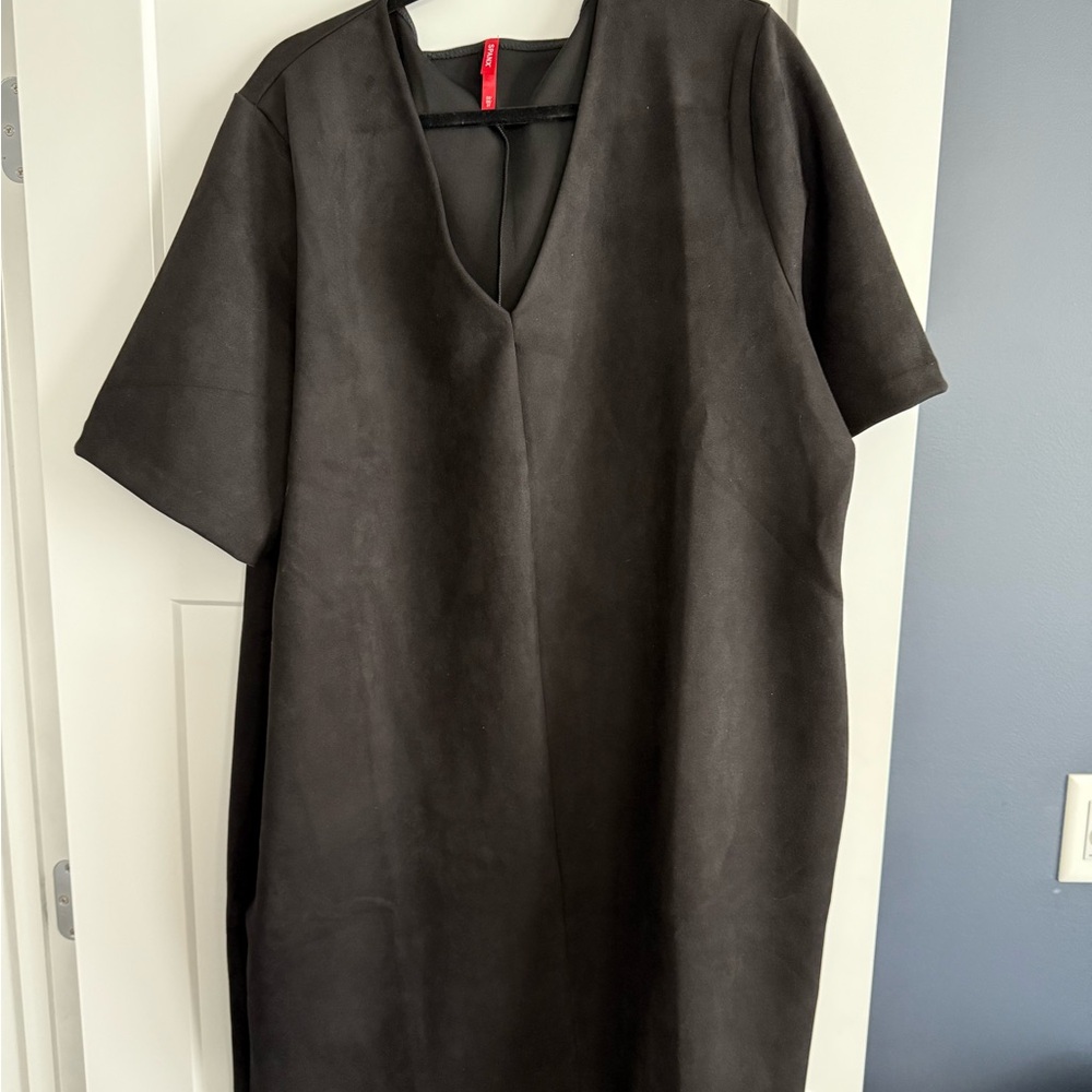 SPANX Black Short Sleeve Dress